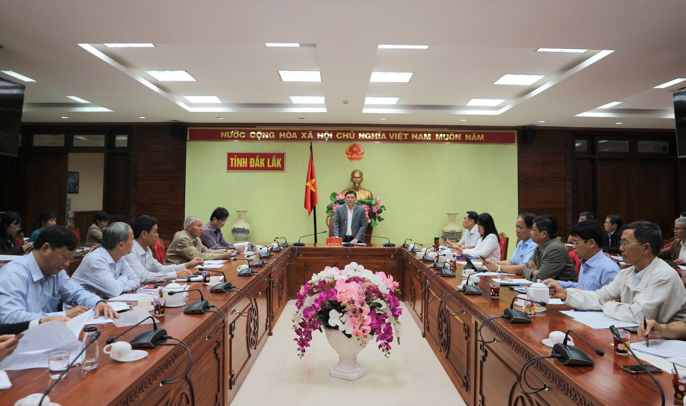 Họp Ban Tổ chức Lễ hội Cà phê Buôn Ma Thuột lần thứ 8 năm 2023